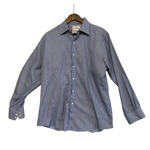 Brooks Brothers Luxury Shirt Thomas Mason Gingham Regent Fit Sz 16.5 34/35 Prep